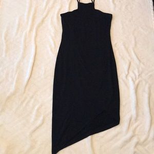 Black cocktail dress
